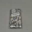 XIZYO for iPhone 15 Pro Max Case 6.7 Inch Cute Wave Pattern Aesthetic Phone Case 3D Curly Wavy Shape Plating Glitter Bling for Women Girls Soft Bumper Silicone Shockproof Case, Sliver