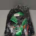 Poshetion Witch Halloween Costume for Girls - Light Up Toddler Witch Dress with Broom & Hat, Glow in the Dark for Wicked Parties (Green, Medium)