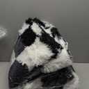 Super Soft Rug for Bedroom, 5x7 Ft Black and White Area Rug Classic Checkered Shaggy Anti-Skid High Pile Soft Fluffy Rug Fuzzy Carpet for Living Room Bedroom Kids Room Nursery, Dorm Home Decor, Black and White