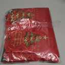 Grelucgo Embroidered Christmas Holiday Holly Tree Table Runner, Dresser Scarf, Rectangular 16 x 72 Inch