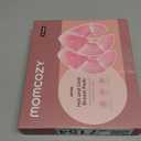 Momcozy Larger Breast Therapy Packs, Hot and Cold Breast Pads with 2 Soft Covers, Breastfeeding Essentials2 PackPink