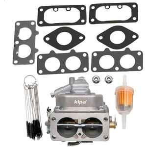 KIPA Carburetor For GX630 GX690 V Twin Cylnder Engines Replace OE Part Number 16100-Z9E-033, With Mounting Gaskets Fuel Filter Carbon Dirt Jet Cleaner Tool Kit