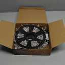 JMEXSUSS 600 LED Purple Christmas Lights Outdoor Indoor, 168ft Purple LED Christmas Tree Lights Plug in, Deep-Violet Fairy String Lights for Outside Patio Fireplace Party Xmas Decorations