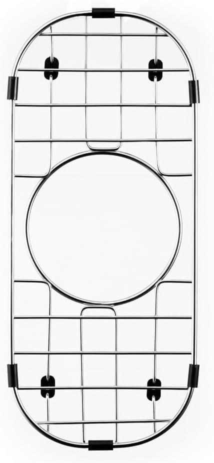 Houzer BG-1100 - Stainless Steel Wirecraft Bottom Sink Grid for Houzer Sink Models LHD-3322, MG-3209, PGT-4322, MGT-4120, & EHD-3118 Durable Rack for Dishes, Utensils & Kitchen Accessories (6-1/4" x 14-5/8" x 1-1/8")