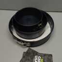 Nutrichef 3-Piece Nonstick Springform Pan Set - Premium Carbon Steel Cheesecake Pans with Stainless Steel Clasp - 6", 8", 10" Sizes, Oven Safe up to 450F - Includes 300pcs Parchment Paper (Black)