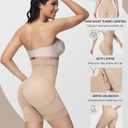 SHAPSHE Butt Lifting Shapewear Tummy Control Shorts Fajas Colombianas Shapewear Shorts Compression Underwear Women (Beige, S)