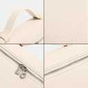 Rejolly Crossbody Bag for Women Small Top-Handle Leather Pouch Purse Shoulder Handbag