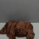 TC LUDUAN 5 Pack 24x43 Inch Brown Spandex Cocktail Table Cloth Fitted Round Bar Table Stretch Highboy Cocktail Table Covers for Banquet Outdoor Party Wedding Bar Round Bottom Brown