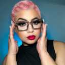 VOOGLAM Stylish Square Blue Light Blocking Glasses for Women Anti UV Eyestrain Eyewear Aethwy