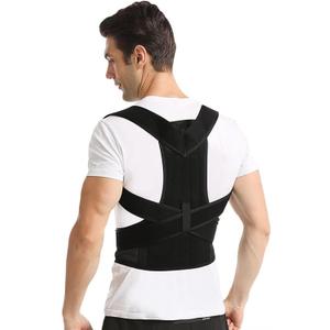 Breathable Posture Corrector for Women Men - Lightweight Upper Back Brace for Pain Relief from Shoulder, Neck, Clavicle / Upper Spine Straightener Support for Hunchback Bad Posture Under Clothes, XXL