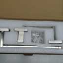 Turs 3-Piece Bathroom Accessory Set SUS 304 Stainless Steel RUSTPROOF Toilet Paper Holder Towel Bar/Holder Robe Hook Wall Mount, Brushed Finish, Q7010BR