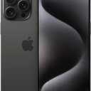Apple iPhone 15 Pro Max, 256GB, Black Titanium - Unlocked (Renewed)