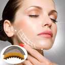 2 x ZWZY Lymphatic Contour Face Brush, Lymphatic Drainage Massager for Face, Chin & Jawline Sculpting, Ergonomically Designed to Fit The Skin Precisely and Relieve Fatigue