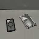 Magnetic for iPhone 15 Case, [Compatible with MagSafe][Military Grade Drop Protection][Heavy Duty Protection][Non-Slip][Shockproof] 2-Layer Durable Bumper Phone Case 6.1''-Black