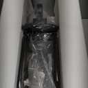 FEMILA Outdoor Wall Light Fixture,1-Light Exterior Waterproof Wall Sconce, 15" Front Porch Lights,Anti-Rust Matte Black Finish with Water Ripple Glass,4FD54B BK-WP