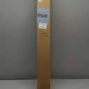 JIANGPIN TEXTILE Zebra Roller Shades, Dual Layer Roll Up Blind for Living Room, Semi Sheer Shades Window Privacy Light Control for Day and Night, (Maximum Height 72inch, White Color, Width 34 inch)