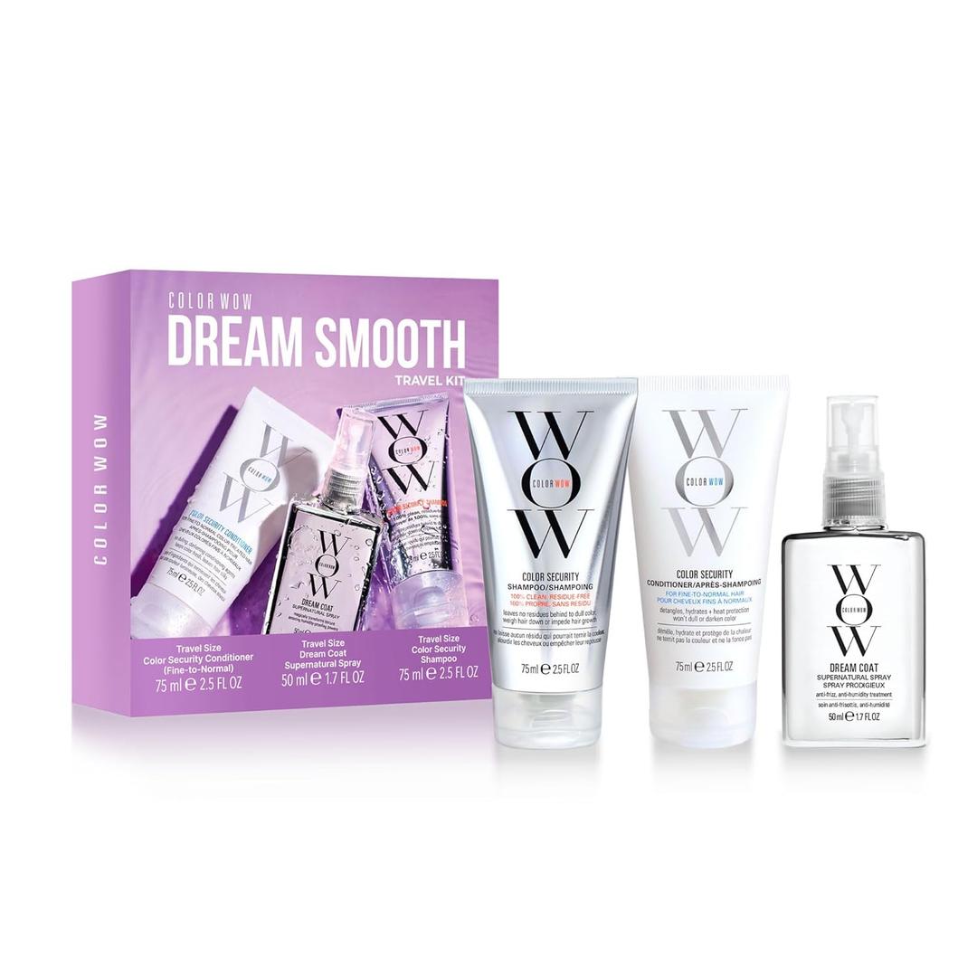 COLOR WOW Dream Coat Supernatural Spray  Keep Your Hair Frizz-Free and Shiny No Matter the Weather with Award-Winning Anti-Humidity Treatment (6.7 Fl Oz (Pack of 1))