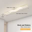 Gold Modern Light Fixture Flush Mount Led Ceiling Lights Dimmable Close to Ceiling Light Fixture with Remote Modern Dining Room Light Fixture for Hallway, Entrance,Porch, Passage Light Fixtures