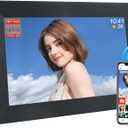 Frameo 10.1 Inch Smart WiFi Digital Photo Frame,Digital Picture Frame with 1920*1200 IPS FHD,16GB Storage & SD Slot, Electronic Picture Frame Touch Screen with Auto-Rotate, Frameo Digital Frame Wifi