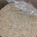 13.8" Round Woven Placemats, Plate Chargers for Dining Table, 13.8 Inch Set of 18