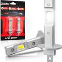 Bulbs, 34000LM 1:1 Size, Backup Plug and Play 6500K Cool White, IP68 Waterproof, Pack of 2, Interior Off Road Lights