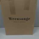 WRENSONGE Queen Comforter Set- 7 Pieces Beige Bed in a Bag Queen with Fitted Sheet, Flat Sheet, 2 Pillow Shams, and 2 Pillowcases- Warm Bed Set for All Season
