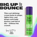 TIGI Bed Head Curls Rock Amplifier Curl Cream for Definition and Enhancement of All Curly Hair Types, 3.38 fl oz