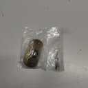 Brass Bell Push Button Vintage Decorative Push Doorbell with Easy Installation (1, Antique Brass)