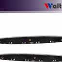 2Pack Chrome Left & Right Front Hood Cover Trim Above Grille Accessories Replacement for E90 E91 3-Series 325i 328i 330i 335i 2006 2007 2008