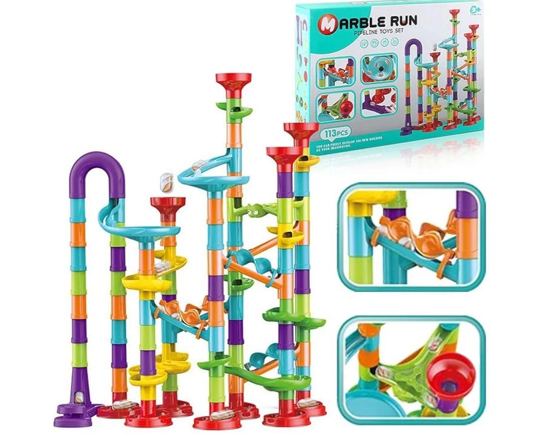 Marble Run for Kids,STEM Learning Toy, Construction Building Blocks Toys, STEM Marble Runs for Kids 4-8（GD-367）