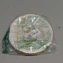 50PCS 50th Happy Birthday Plates and Napkins,7 Inch Premium Wihte and Gold Birthday Dessert Cake Plates Party and Cocktail Napkin for Men and Women Table Anniversary Decoration