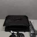 Wagons Carts Foldable, Collapsible Wagon Cart with Wheels - Beach Wagon Cart with Wheels for Sand Sports Camping Grocery, Black