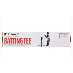 Franklin Sports Flex Top Batting Tee Ball Adjustable 22'' To 31'' Baseball