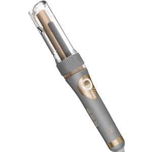 INFINITI PRO CONAIR Curl Secret Automatic Curling Iron, -inch Curling Iron Barrel, Hair Curler for All Hair Types and Lengths, Dual Voltage for Worldwide Travel (3/4 Inch, Gray With Gold Accents)