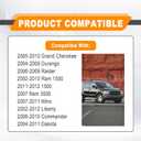 Crank Crankshaft Position Sensor Compatible with Dakota Durango Nitro RAM1500 Grand Cherokee Liberty Raider Commander Replaces# 56044180AC 56041479AC 56044180AB