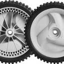 583719501 Front Drive Wheels Replace for AYP 194231x460 401274X460 Replace for Craftsman 532403111 for Hus qvarna 532402657 Self Propelled Mower Wheel for Oregon 72-344, 8" x 1-3/4", 2 Pack