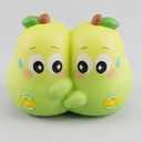 Huggy Fruits Big Size Squeeze Toys, Slow Rising Squishy Stress Relief Toy, Upgraded Foamed PU Fidget Toy, Ideal Gift for Adults (Green Pear)