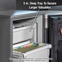 SentrySafe White Drawer Accessory for SFW205 Fire Safes, Adjustable Organizer for Valuables, 916