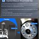 ECCPP Wheel Spacers hubcentric 5 Lug 30mm 5x120mm to 5x120mm 72.56mm fits for E36 E46 E60 E61 E62 E90 E91-2PCS