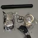 3 Otters 6PCS Police Toys, Pretend Role Play Toy Set with Police Accessories for Kids, Including Metal Toy Handcuffs Badge Baton Sunglasses Whistle