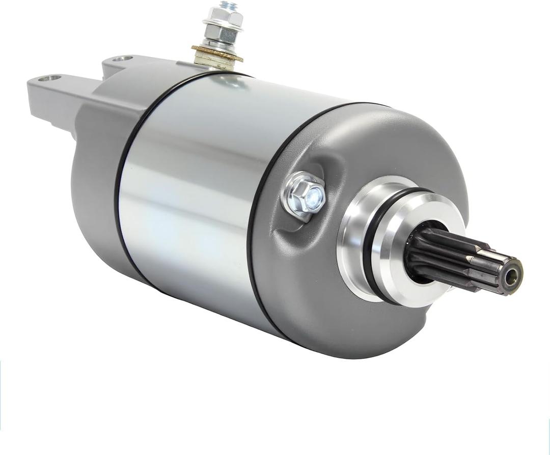 Starter Motor Replacement for Honda ATV TRX500FA FourTrax Foreman Rubicon 2001-2014, TRX500FGA 04-08, TRX500FPA FourTrax Rincon GPS 09-14 Replaces SMU0314 8610 18666 31200-HN2-003 31200-HN2-A01