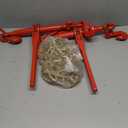 Ratchet Chain Binder 5/16" -3/8" Grade 70 and 5/16"10ft Chains Includes (2) Binders and (2) Chains, Load Binder for Binder Chain with Grappling Hook