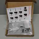 Front Bumper License Plate Frame Kit