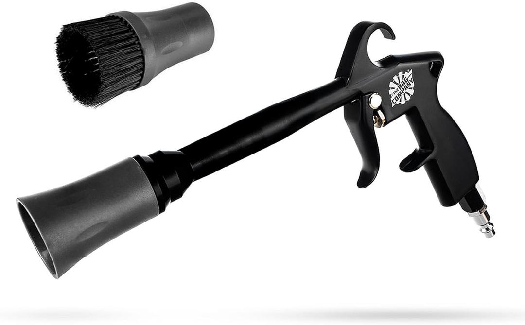The Rag Company - The Ultra Air Blaster (Version 2)  Lift and Blast Dirt and Debris Away for Interior Detailing; Durable and Ergonomic Metal Design; Trigger Operated