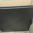 Gocamptoo Folding Table,4ft Indoor Outdoor Heavy Duty Portable Folding Square Plastic Dining Table w/Handle (Balck)