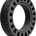 200x50 Solid Tire, 200x50 8''x2'' Scooter Replacement Wheels for Crazy Cart Razor Cart E100 E125 E150 E175 E200 E200s E225 Electric Scooter, 8 Inch Tubeless Rubber Solid Tires