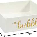 White Bubble Bottle Tray