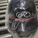 Used Rawlings RCFTB Batting Helmet No Mask Navy Blue |  Fit Size: 6.5" - 7.5"