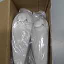 Burcica 2 Pack Controller for Wii Remote and Nunchuck with Motion Plus, with Silicone Case and Wrist Strap (White)