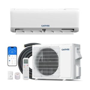 Garvee Mini Split AC & Heat Pump, 18000 BTU 208/230V, 19 SEER2, Remote Control & APP Control, Bulit in 2.0 WiFi, Works with Alexa, Ultra-Quiet, Energy Efficient, Cool and Heat Room Up to 1250Sq.ft